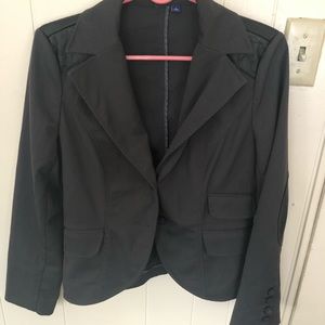 Gray formal blazer